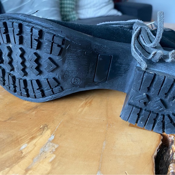 Bos & Co Suede Fringe Boots - Picture 3 of 4